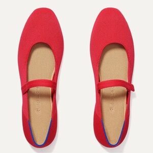 Rothy’s Square Mary Jane - Red Size 8.5